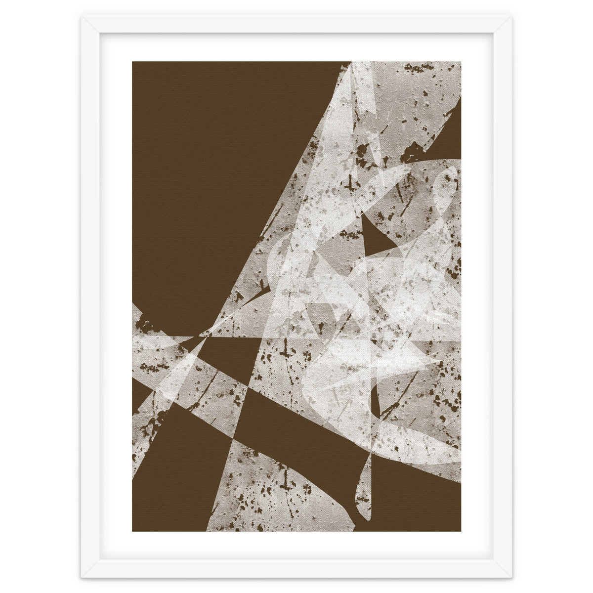 Abstract White Scratch