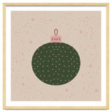 Christmas globe with snowflakes thumbnail