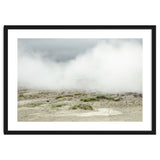 Landscape covered by hot spring steam - Iceland thumbnail