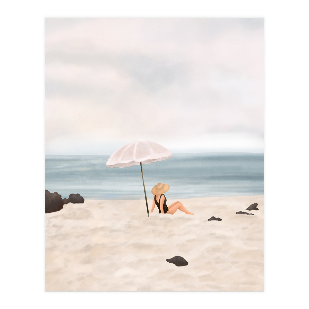 Beach Morning II (Print Only)