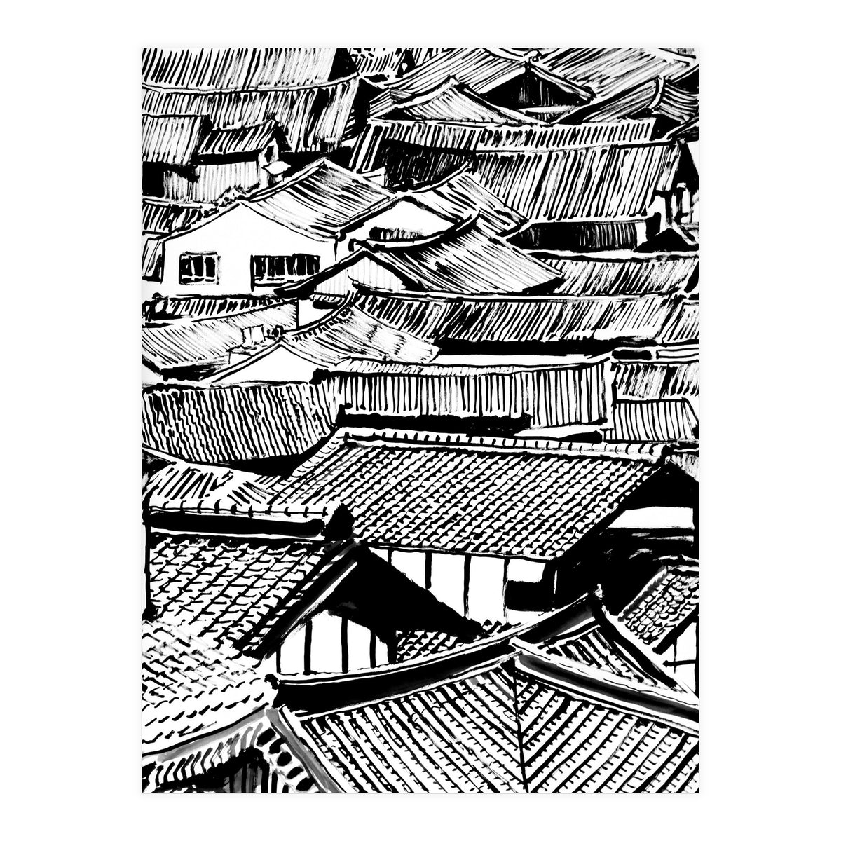 Rooftops (Print Only)