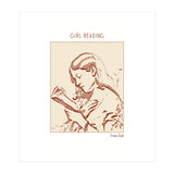 Girl Reading – Franz Eybl (Print Only) thumbnail