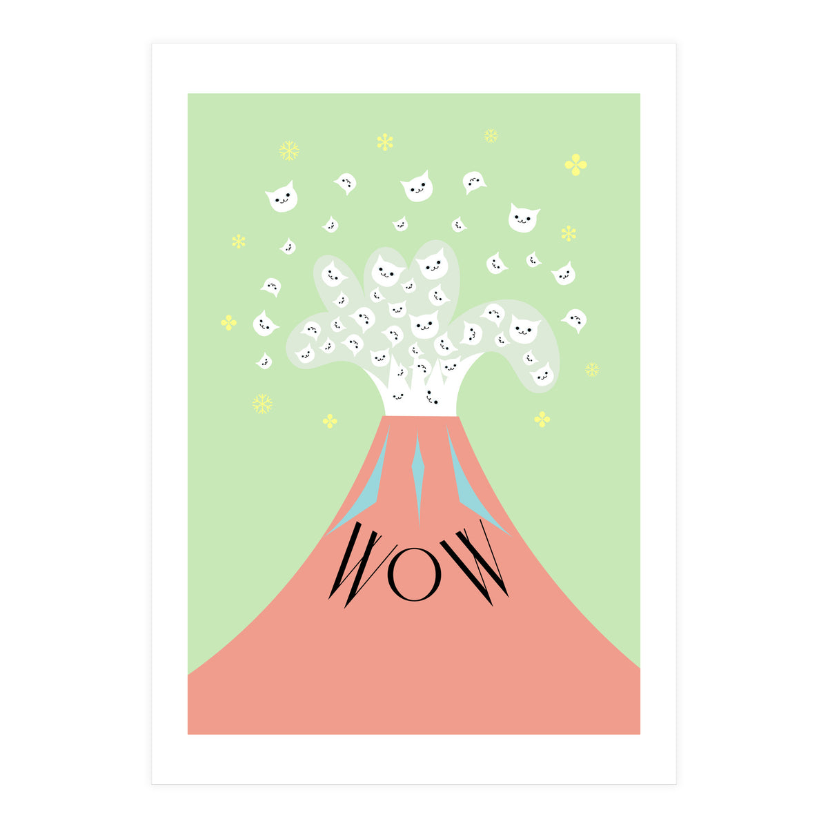 WOW - Cat Mountain (Print Only)