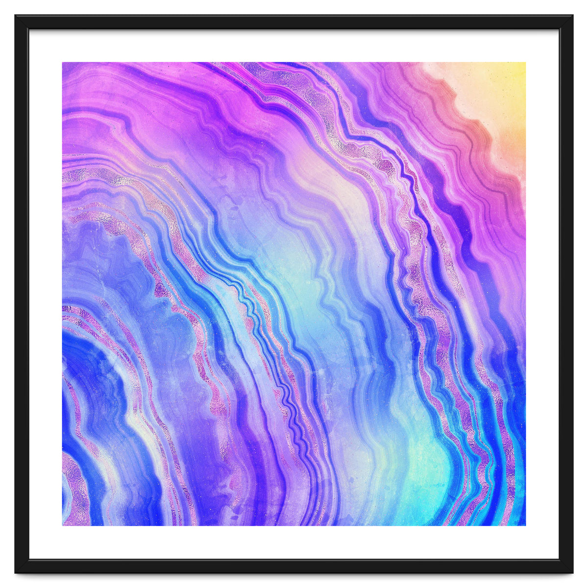 Neon Agate Texture 07