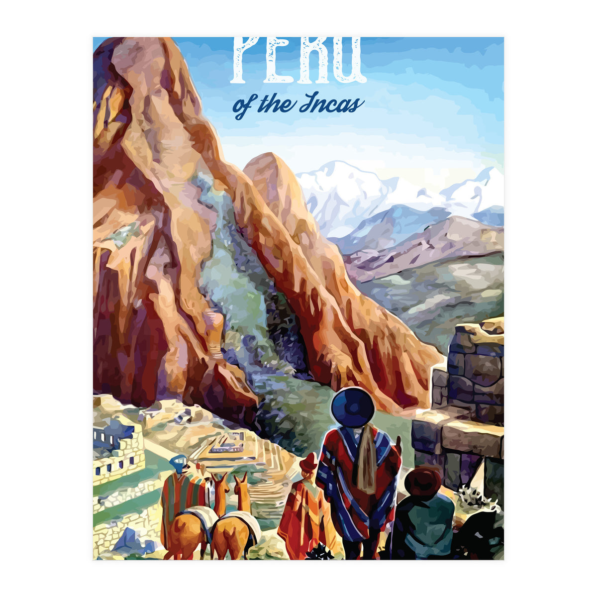 Peru Of The Incas (Print Only)