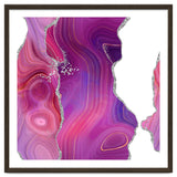 Magenta & Silver Agate Texture 05 thumbnail