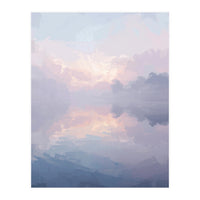 Ethereal Misty Lakeside at Dawn (Print Only)