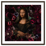 Mona Lisa And Dark Flowers thumbnail