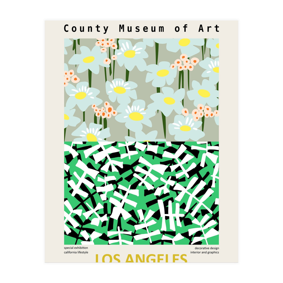 County Museum of Art Los Angeles (Print Only)