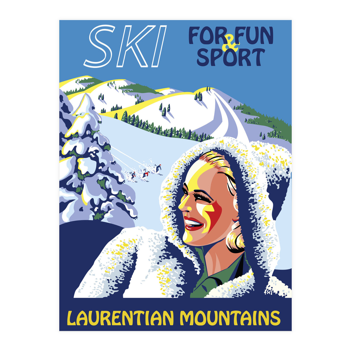 Laurentian Mountains (Print Only)