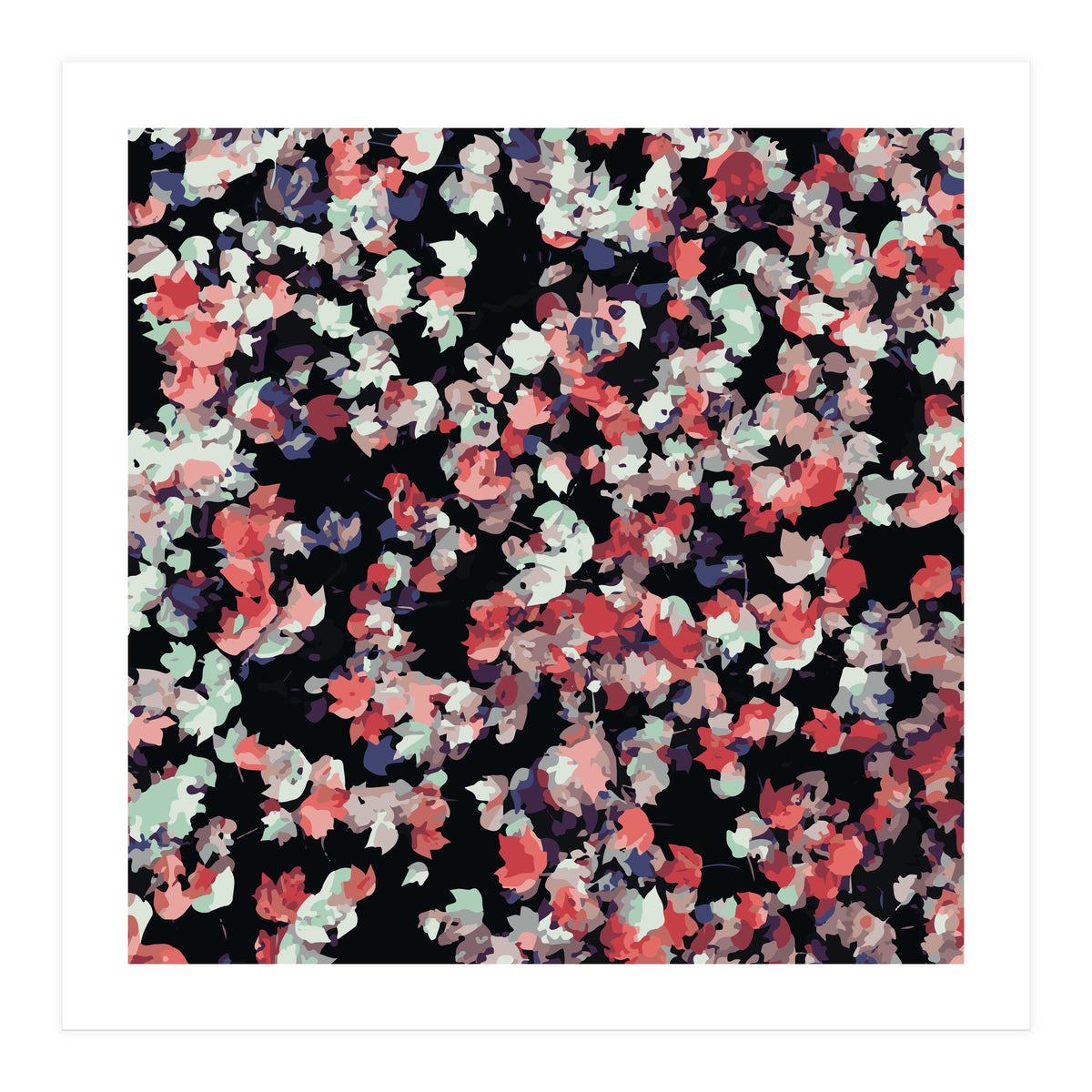 Floral Ecstasy Painting (Print Only)