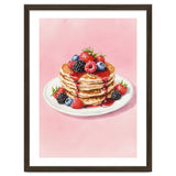 Berry Pancakes – Watercolor Breakfast Food thumbnail