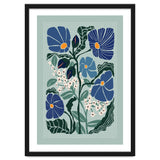 Klimt Flowers Light Blue thumbnail