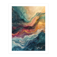 Abstract Fluid Marble (Print Only)