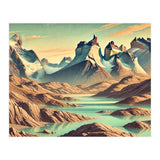 Vintage Chile, Torres Del Paine Poster (Print Only) thumbnail