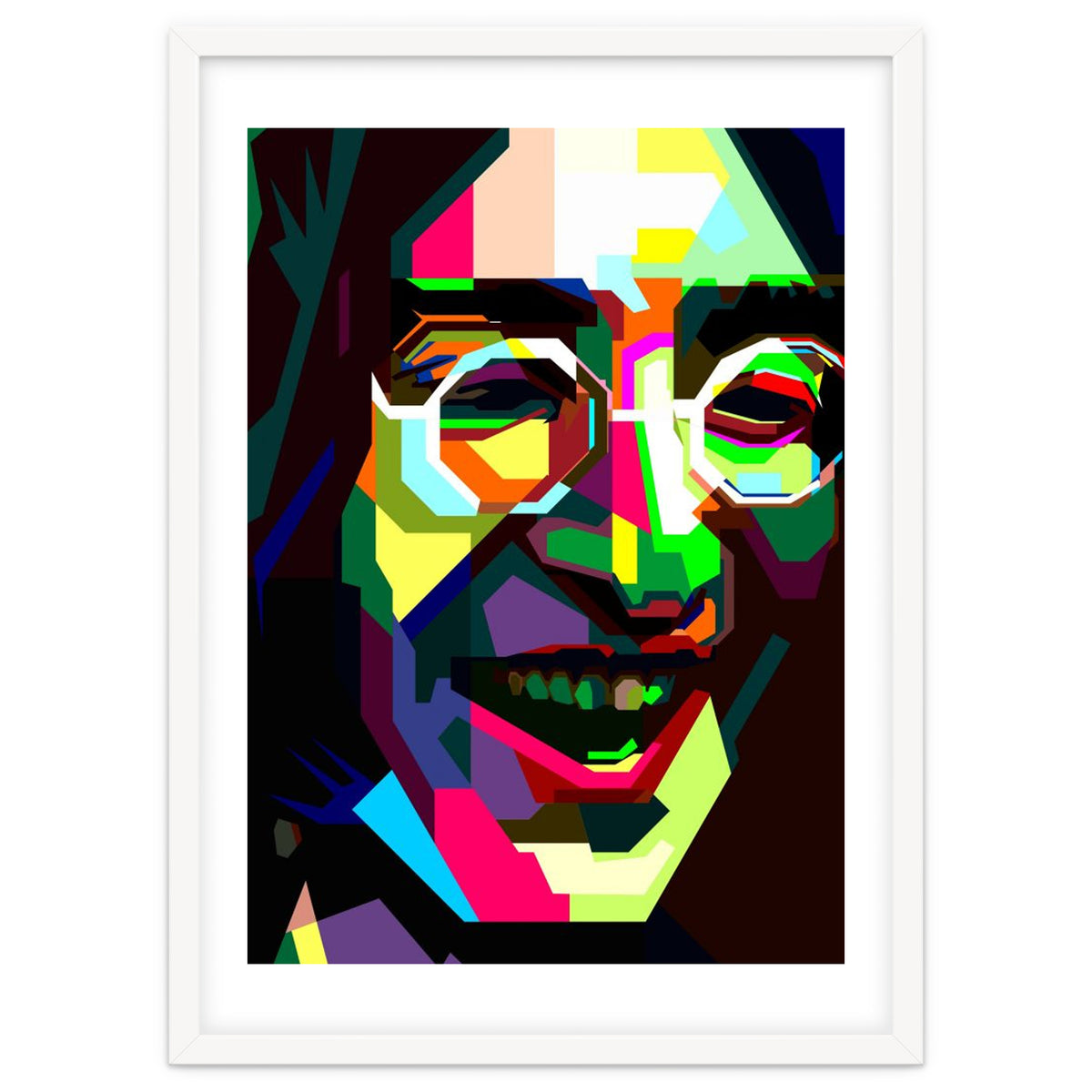John Lennon English Rock And Roll Pop Art Wpap