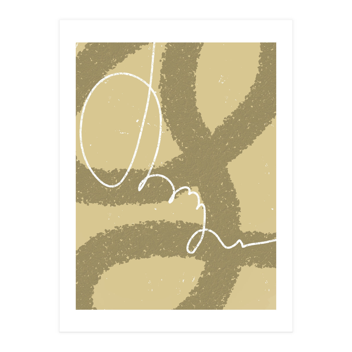 Dance of Lines on Sand Dunes (Print Only)