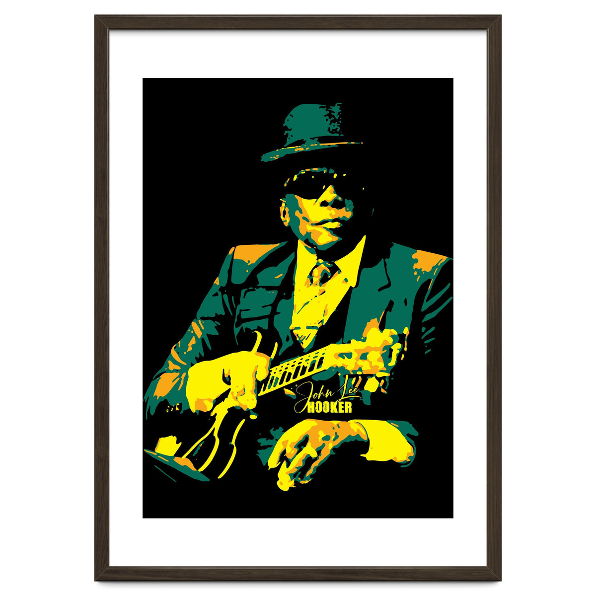 John Lee Hooker American Blues Guitarist