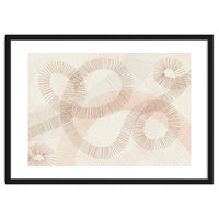 calming essentials Curved Lines  sand