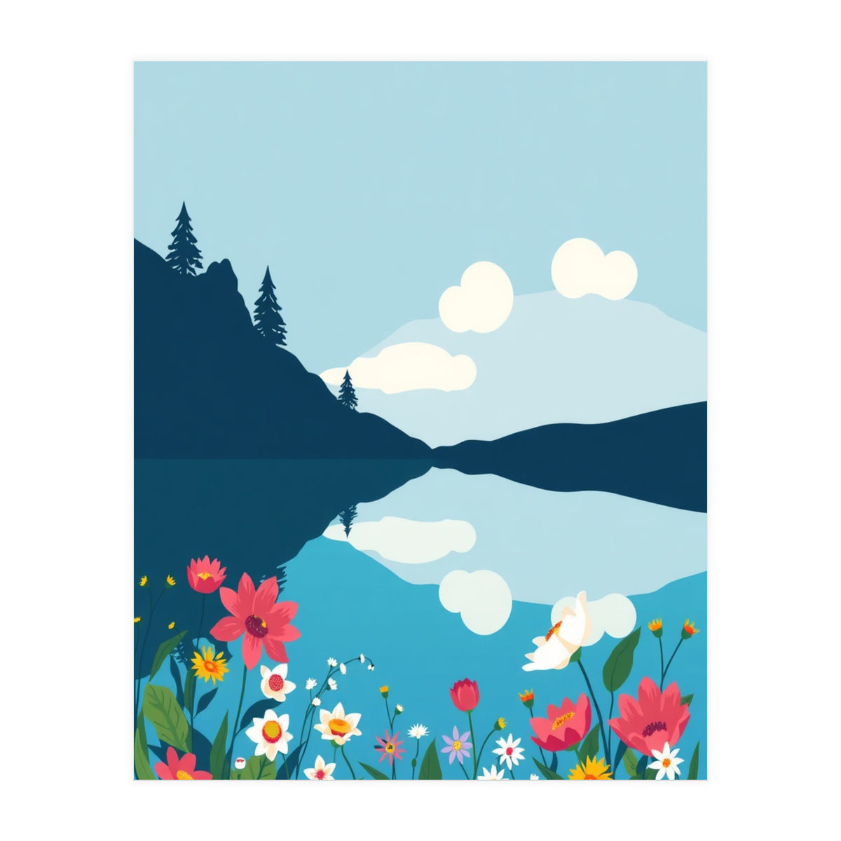 Nature Blue Dream (Print Only)