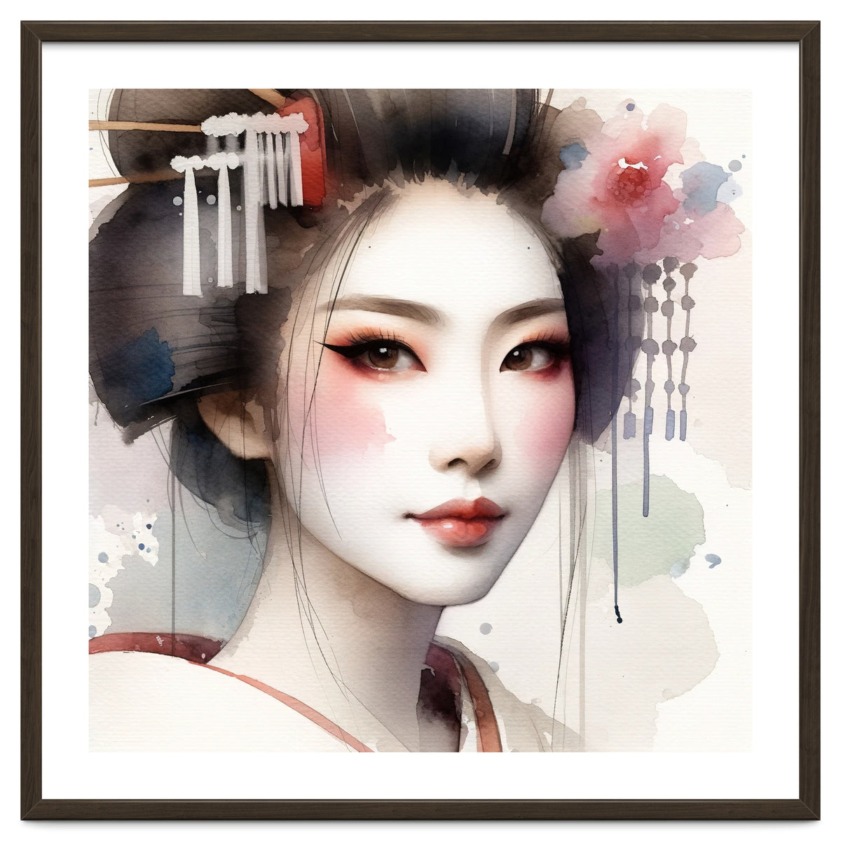 Rose Veil Modern Geisha