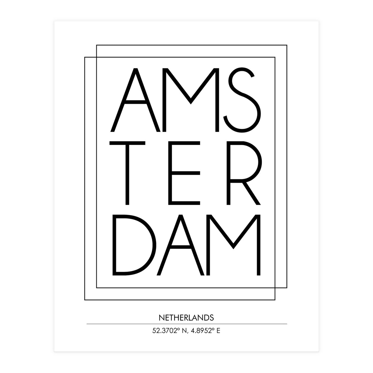 Amsterdam (Print Only)
