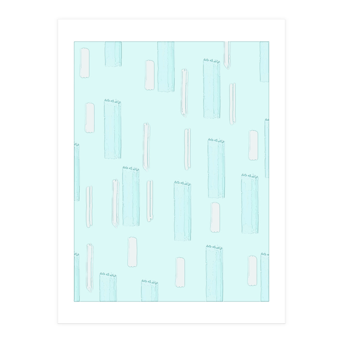 Motion Blue (Print Only)