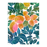 Lemons | Watercolor Modern Boho Botanical Painting | Pastel Summer Jungle Garden Juicy Fresh (Print Only) thumbnail