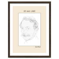 Dr Max Linde – Edvard Munch (ascii Art)