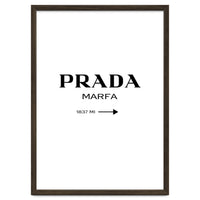 Prada Marfa, Fashion Sign Poster