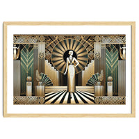 Golden Twenties Flair In Art Deco