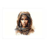 Desert Muse Watercolor Portrait (Print Only) thumbnail