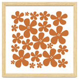 Brown Flowers Pattern thumbnail