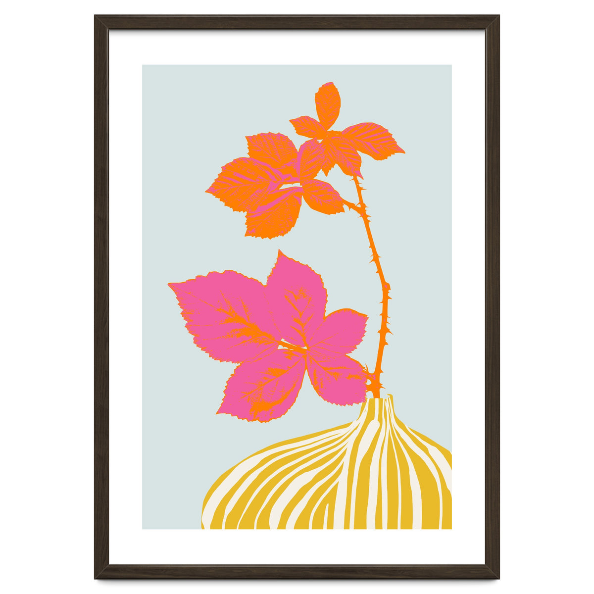 Plant based happyness Blackberry still life