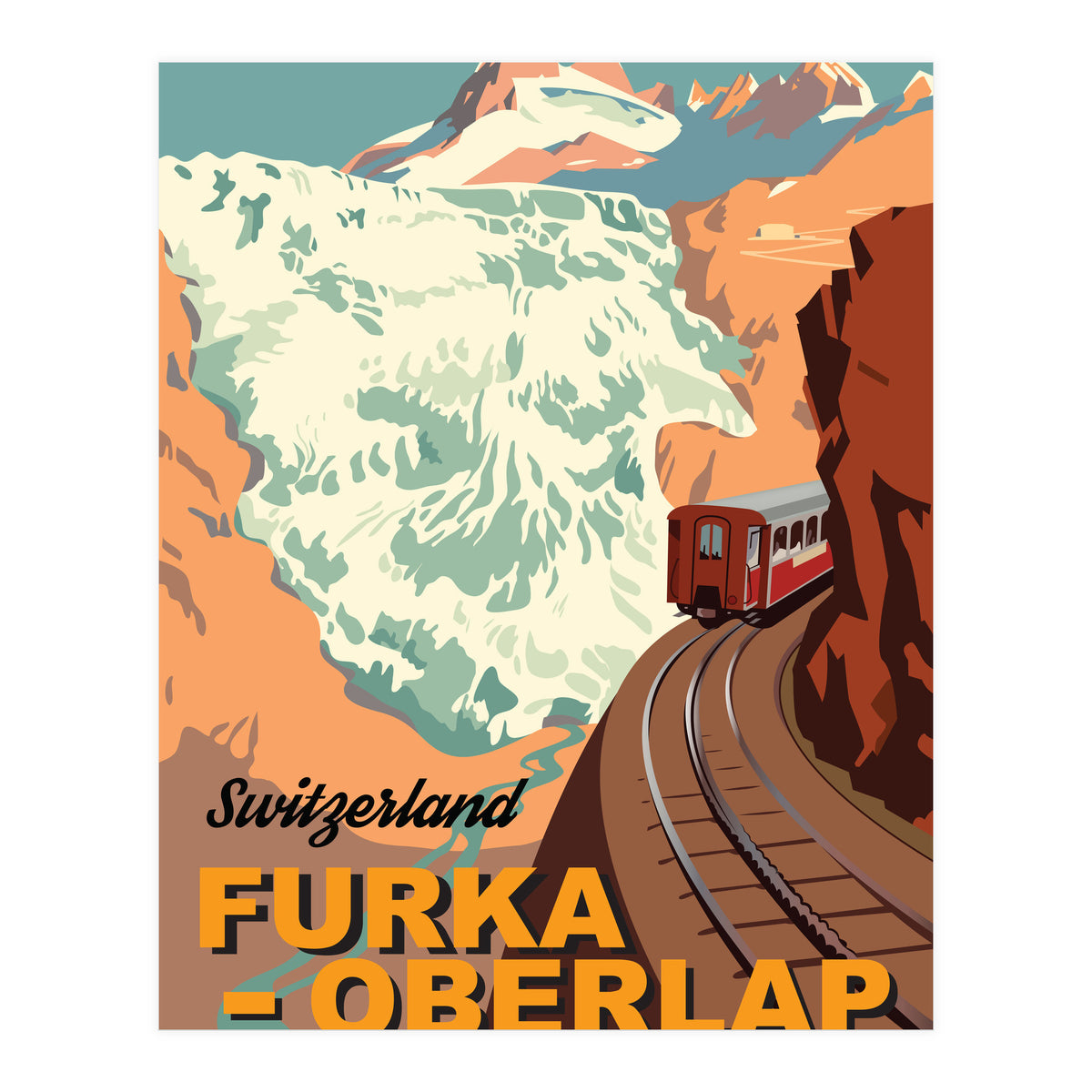 Furka Pass, Switzerland (Print Only)