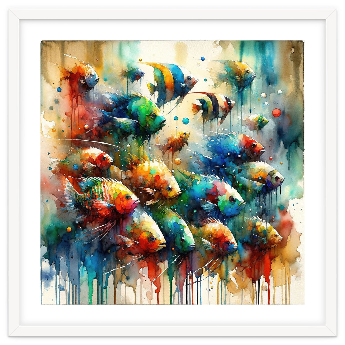 Colorful Aquarium Fish