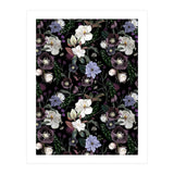 Botanical Dream Dark Blue (Print Only) thumbnail