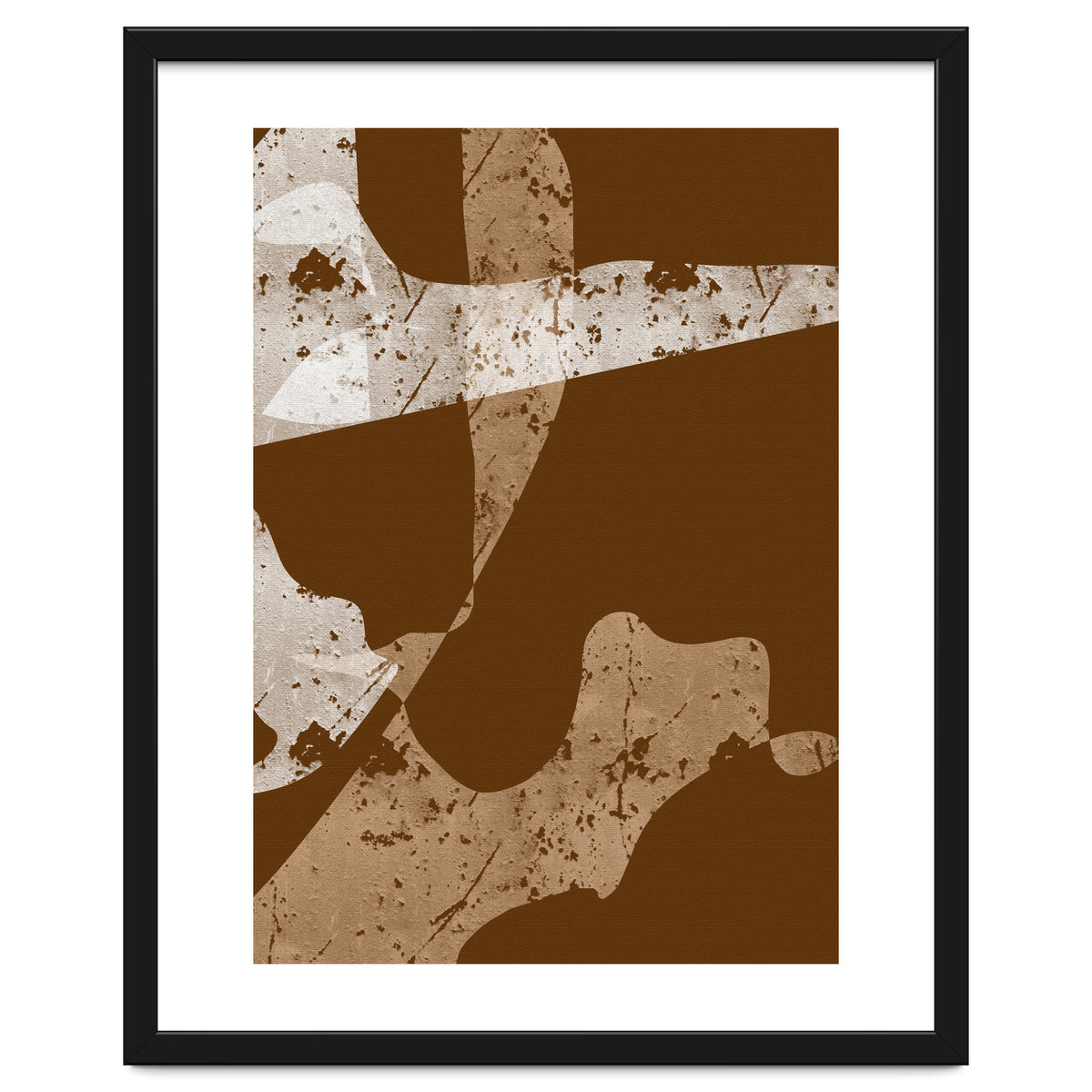 Brown Abstract Minimalist