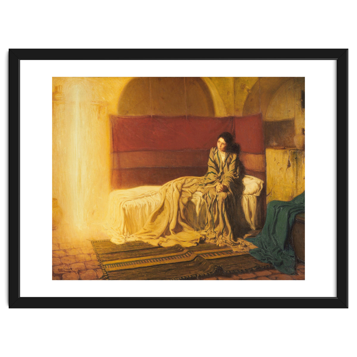 Henry Ossawa Tanner – The Annunciation | Iconic Religious Masterpiece in luminous realism