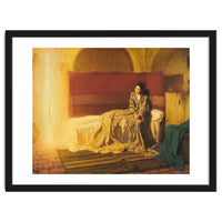 Henry Ossawa Tanner – The Annunciation | Iconic Religious Masterpiece in luminous realism