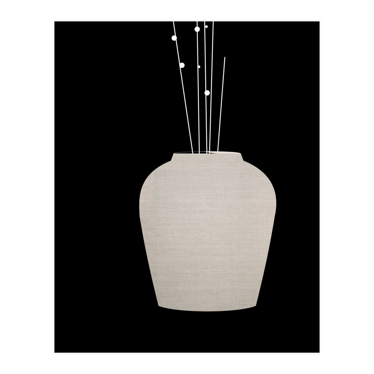 Vase Decoration  (Print Only)