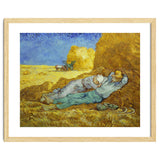 Vincent Van Gogh / 'The Siesta (after Millet)', 1889-1890, Oil on canvas, 73 x 91 cm. thumbnail