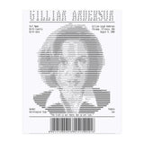Receipt Art Gillian Anderson (Print Only) thumbnail