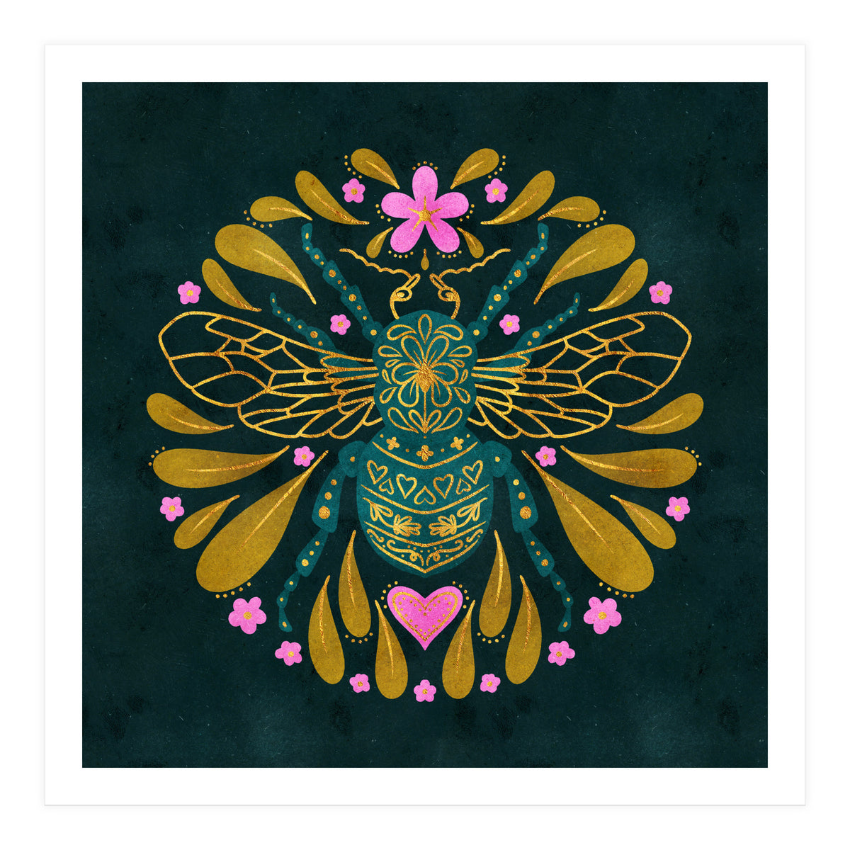 Midnight Bee (Print Only)