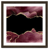 Burgundy & Gold Glitter Agate Texture 04 thumbnail