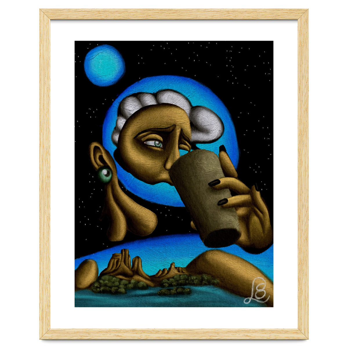 "A Drink Once In A Blue Moon"