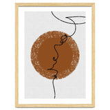 Abstract Brown and Black Lines thumbnail
