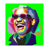 Ray Charles Jazz Singer Pop Art Illustration (Print Only) thumbnail