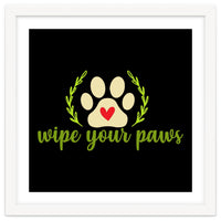 Wipe Your Paws