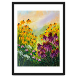 Impasto Wildflower Meadow Painting thumbnail